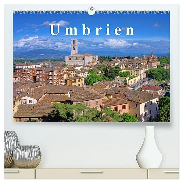 Umbrien (hochwertiger Premium Wandkalender 2024 DIN A2 quer), Kunstdruck in Hochglanz, LianeM