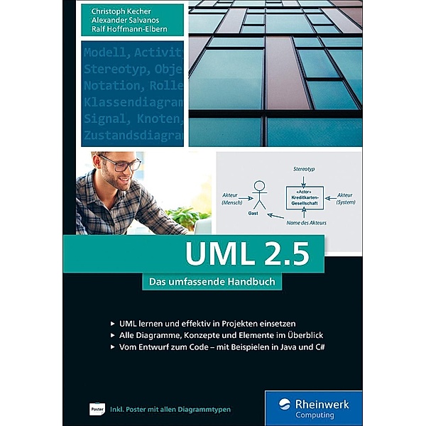 UML 2.5 / Rheinwerk Design, Christoph Kecher, Alexander Salvanos, Ralf Hoffmann-Elbern