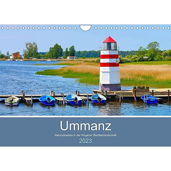 Ummanz - Naturparadies in der Rügener Boddenlandschaft (Wandkalender 2023 DIN A4 quer), LianeM