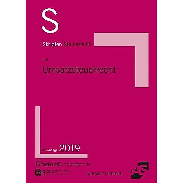 Umsatzsteuerrecht, Wolfram Reiss