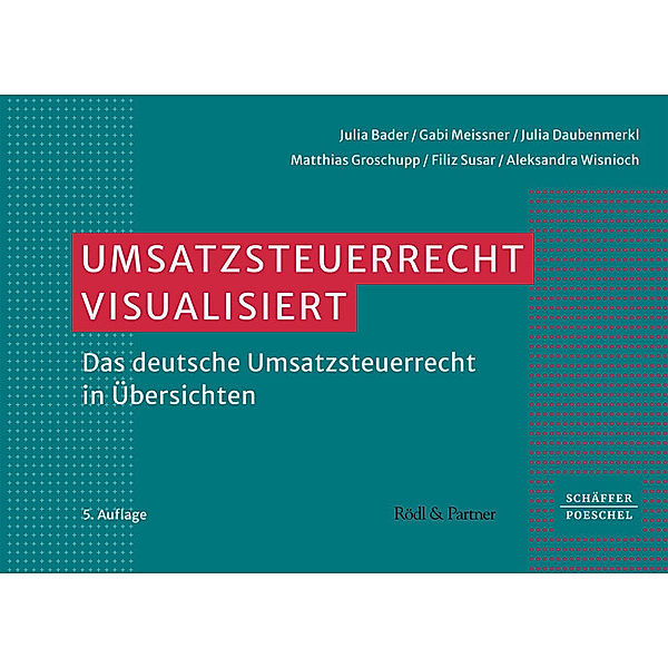 Umsatzsteuerrecht visualisiert, Julia Bader, Gabi Meissner, Julia Daubenmerkl, Matthias Groschupp, Filiz Susar, Aleksandra Wisnioch