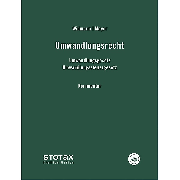 Umwandlungsrecht, m. 9 Buch, m. 1 Online-Zugang