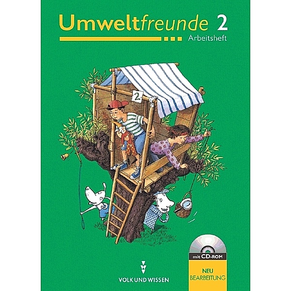 Umweltfreunde, Neubearbeitung: Klasse 2, Arbeitsheft m. CD-ROM, Ausgabe Berlin, Brandenburg, Mecklenburg-Vorpommern, Sachsen-Anhalt u. Thüringen