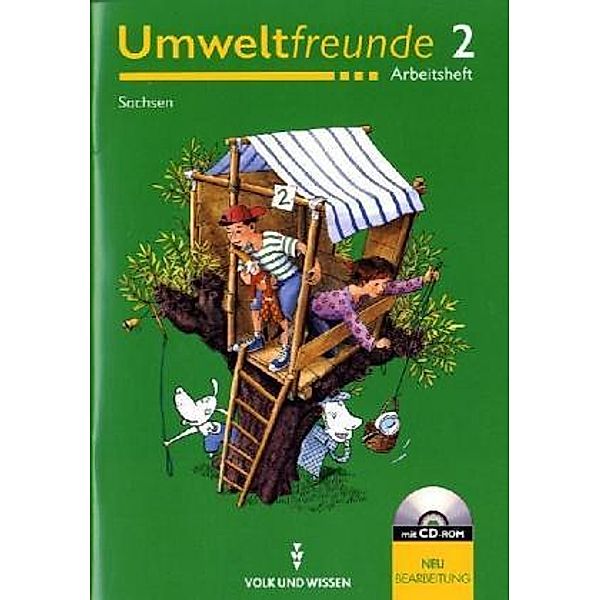 Umweltfreunde, Neubearbeitung: Klasse 2, Arbeitsheft m. CD-ROM, Ausgabe Sachsen