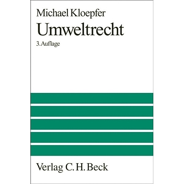 Umweltrecht, Michael Kloepfer