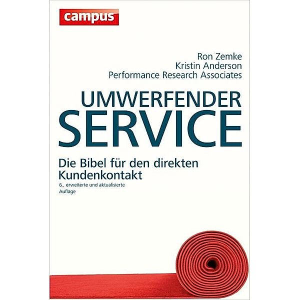 Umwerfender Service, Ron Zemke, Kristin Anderson, Performance Research Associates
