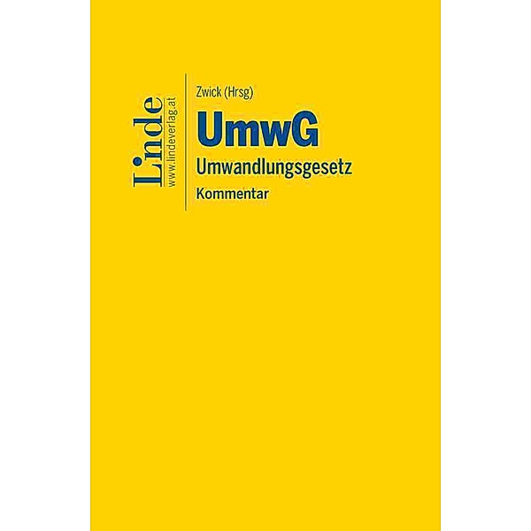 UmwG I Umwandlungsgesetz, Christian Zwick, Florian Dollenz