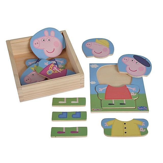 Umzieh-Puzzle PEPPA PIG 14-teilig kaufen | tausendkind.at