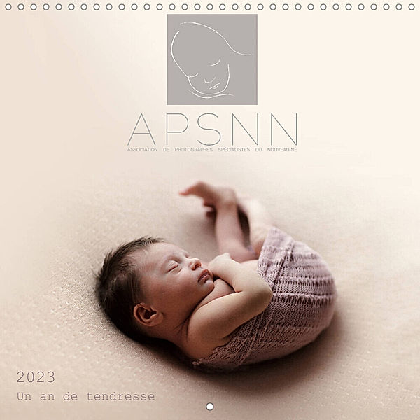 Un an de tendresse (Calendrier mural 2023 300 × 300 mm Square), APSNN