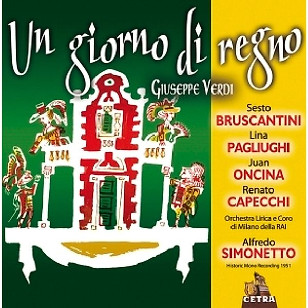 Un Giorno Di Regno (Milano,1951) (Ga), Bruscantini, Pagliughi, Cozzi, Simonetto, Orch.Lirica