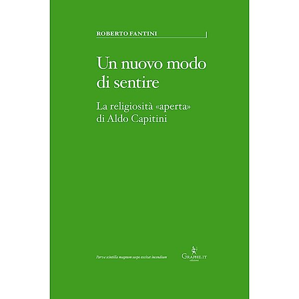 Un nuovo modo di sentire / Parva [saggistica breve] Bd.1, Roberto Fantini