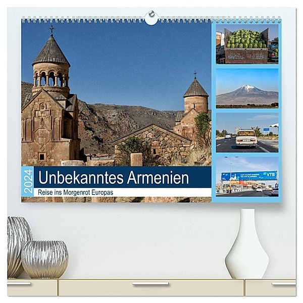 Unbekanntes Armenien (hochwertiger Premium Wandkalender 2024 DIN A2 quer), Kunstdruck in Hochglanz, hans will