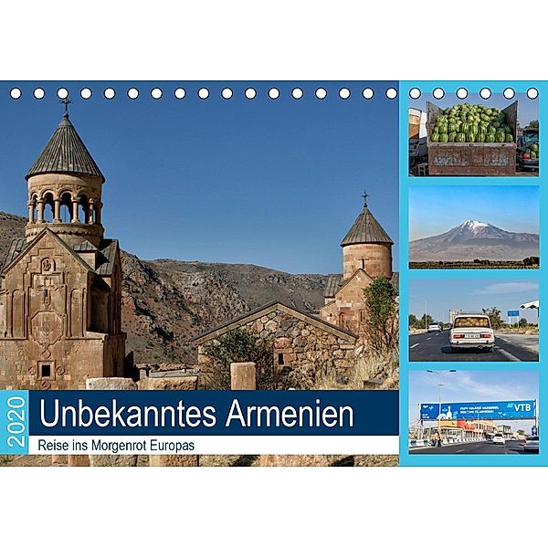 Unbekanntes Armenien (Tischkalender 2020 DIN A5 quer), Hans Will