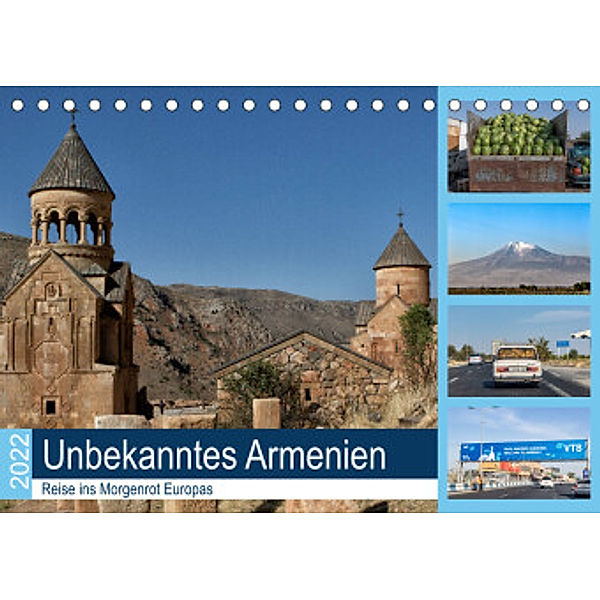 Unbekanntes Armenien (Tischkalender 2022 DIN A5 quer), Hans Will