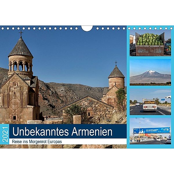 Unbekanntes Armenien (Wandkalender 2021 DIN A4 quer), Hans Will