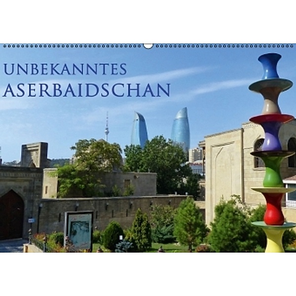 Unbekanntes Aserbaidschan (Wandkalender 2016 DIN A2 quer), Michaela Schiffer
