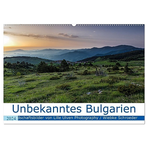 Unbekanntes Bulgarien (Wandkalender 2024 DIN A2 quer), CALVENDO Monatskalender, Wiebke Schröder