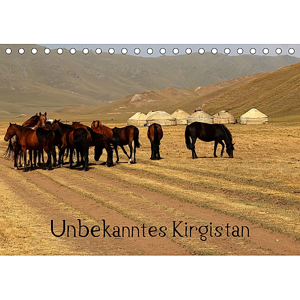 Unbekanntes Kirgistan (Tischkalender 2019 DIN A5 quer), Bernd Becker