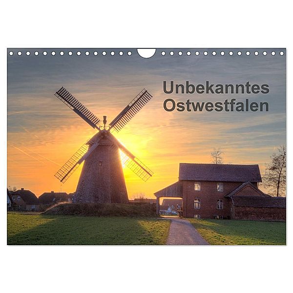 Unbekanntes Ostwestfalen (Wandkalender 2024 DIN A4 quer), CALVENDO Monatskalender, Blavandmaster