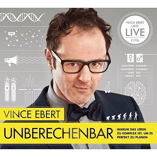 Unberechenbar,2 Audio-CDs, Vince Ebert