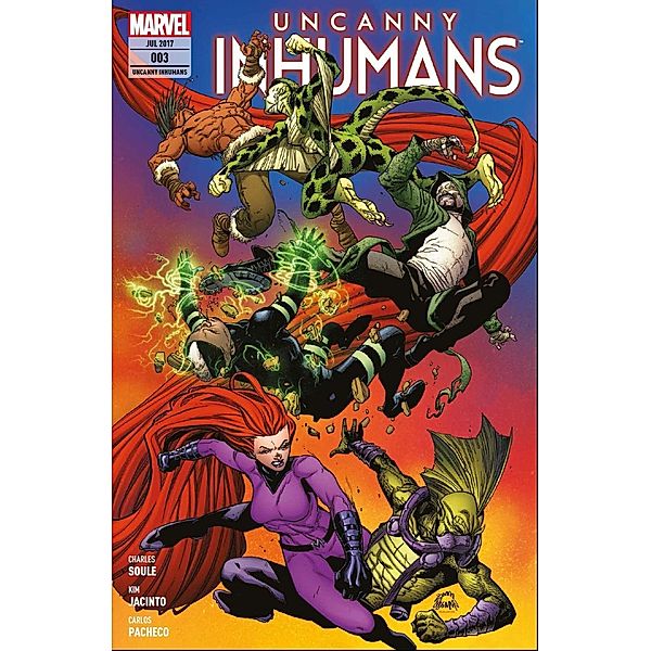 Uncanny Inhumans, Charles D. Soule, Brandon Peterson