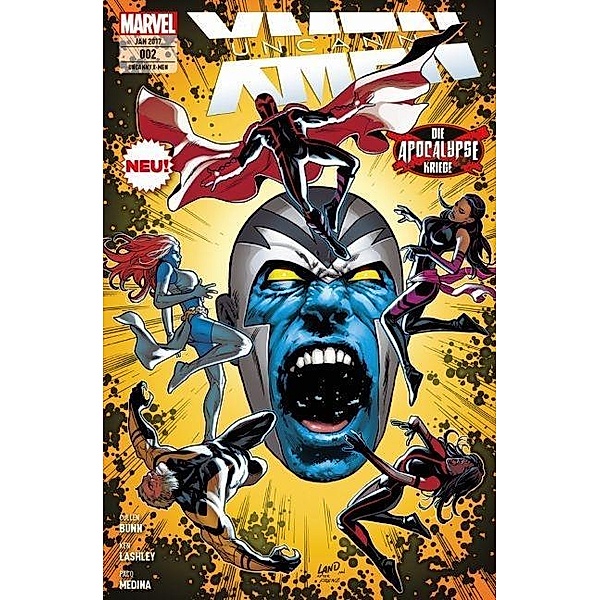 Uncanny X-Men, 2. Serie - Die Apocalypse-Kriege, Cullen Bunn, Ken Lashley, Paco Medina