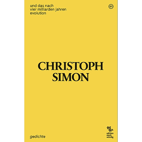 und das nach vier milliarden jahren evolution, Christoph Simon