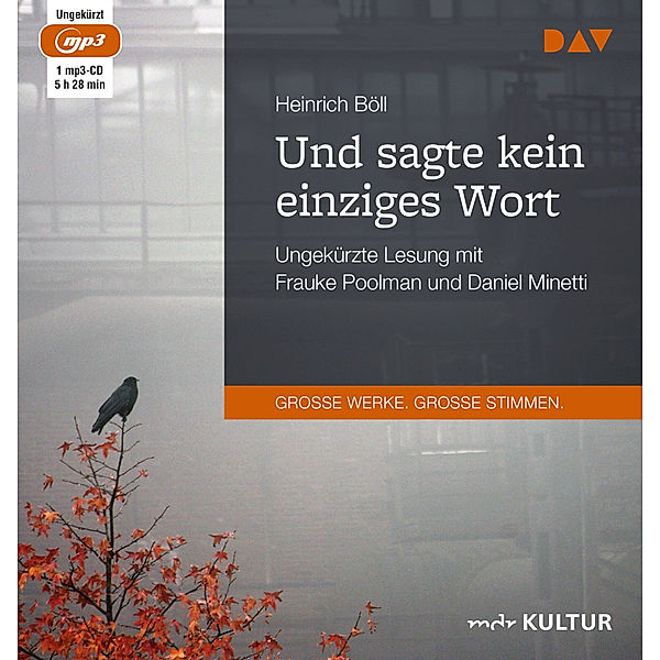 Und sagte kein einziges Wort,1 Audio-CD, 1 MP3, Heinrich Böll