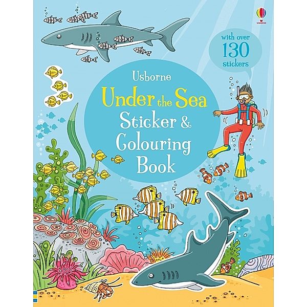 Under the Sea Sticker and Colouring Book, Jessica Greenwell