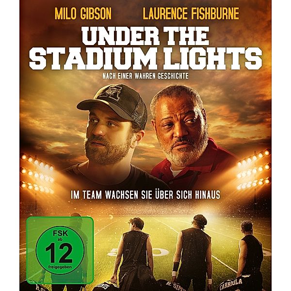 Under the Stadium Lights, Milo Gibson, Laurence Fishburne, Abigail Hawk