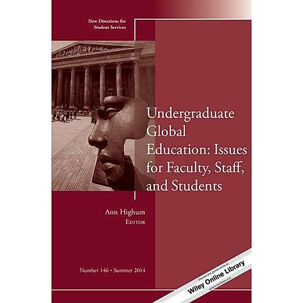 Undergraduate Global Education / J-B SS Single Issue Student Services Bd.146