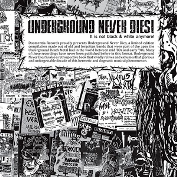 Underground Never Dies, Diverse Interpreten