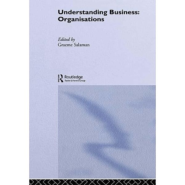 Understanding Business Organisations