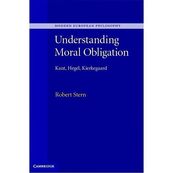 Understanding Moral Obligation, Robert Stern