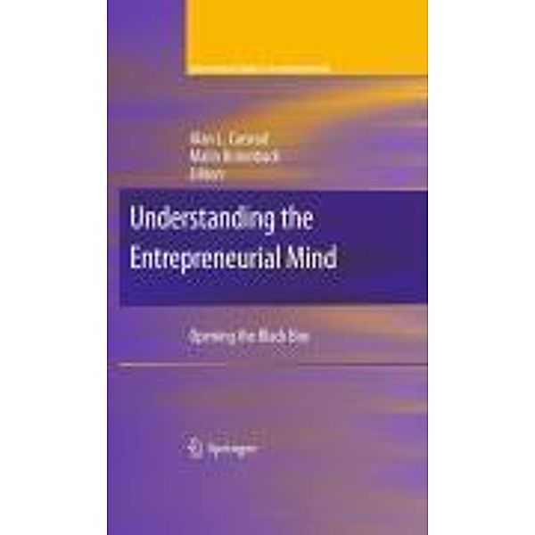 Understanding the Entrepreneurial Mind / International Studies in Entrepreneurship Bd.24