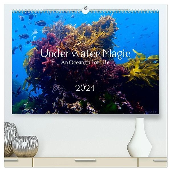 Underwater Magic (hochwertiger Premium Wandkalender 2024 DIN A2 quer), Kunstdruck in Hochglanz, Kira Izabela Kremer