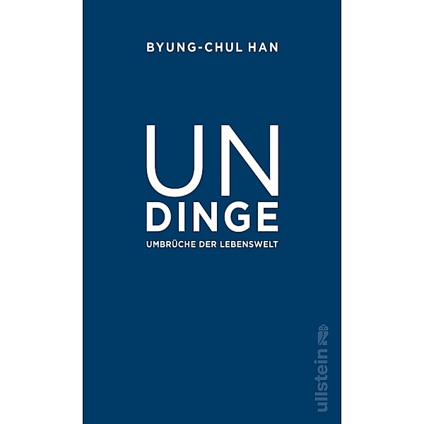 Undinge, Byung-Chul Han