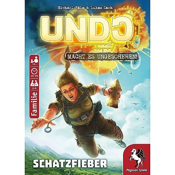 Pegasus Spiele Undo, Schatzfieber (Spiel), Michael Palm, Lukas Zach