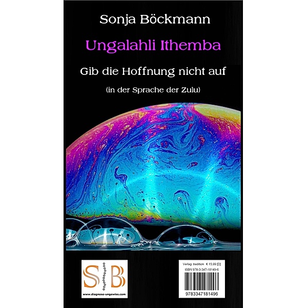 Ungalahli Ithemba, Sonja Böckmann