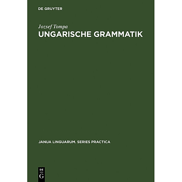 Ungarische Grammatik, Jozsef Tompa