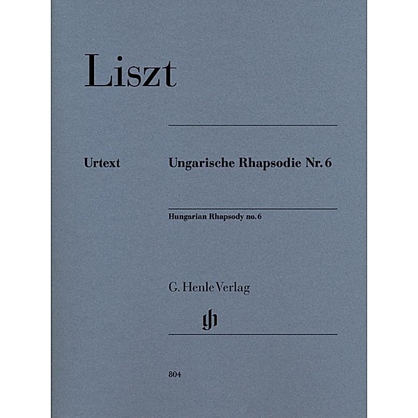 Ungarische Rhapsodie Nr.6, Klavier, Franz Liszt - Ungarische Rhapsodie Nr. 6