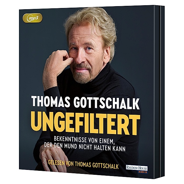 Ungefiltert,1 Audio-CD, 1 MP3, Thomas Gottschalk