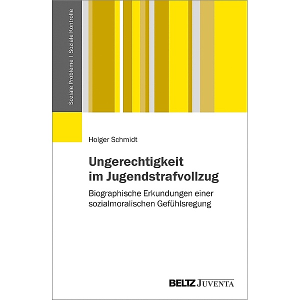 Ungerechtigkeit im Jugendstrafvollzug / Soziale Probleme - Soziale Kontrolle, Holger Schmidt