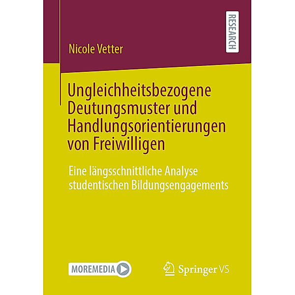 Ungleichheitsbezogene Deutungsmuster und Handlungsorientierungen von Freiwilligen, Nicole Vetter