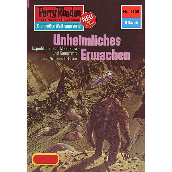 Unheimliches Erwachen (Heftroman) / Perry Rhodan-Zyklus Die endlose Armada Bd.1139, Ernst Vlcek