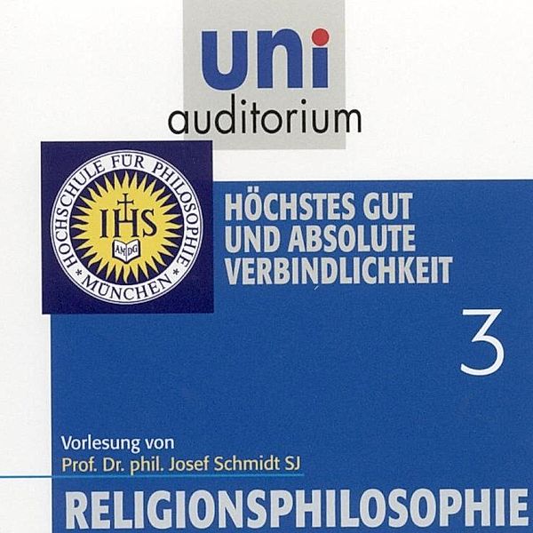 uni auditorium - 3 - Religionsphilosophie (3), Josef Schmidt