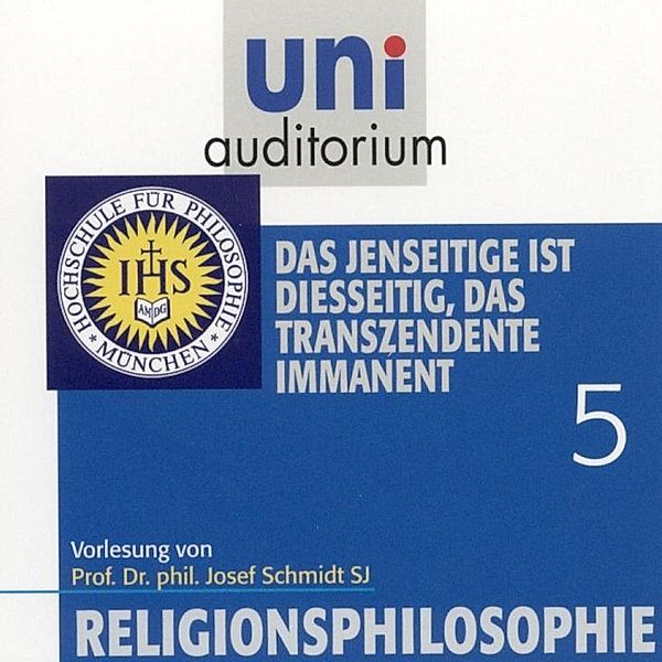 uni auditorium - 5 - Religionsphilosophie (5), Josef Schmidt