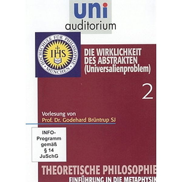 uni auditorium - Theoretische Philosophie, Godehard Brüntrup