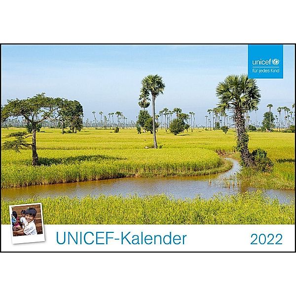 UNICEF Kalender 2022 - Wand-Kalender - Wohltätigkeits-Kalender 42x29,7