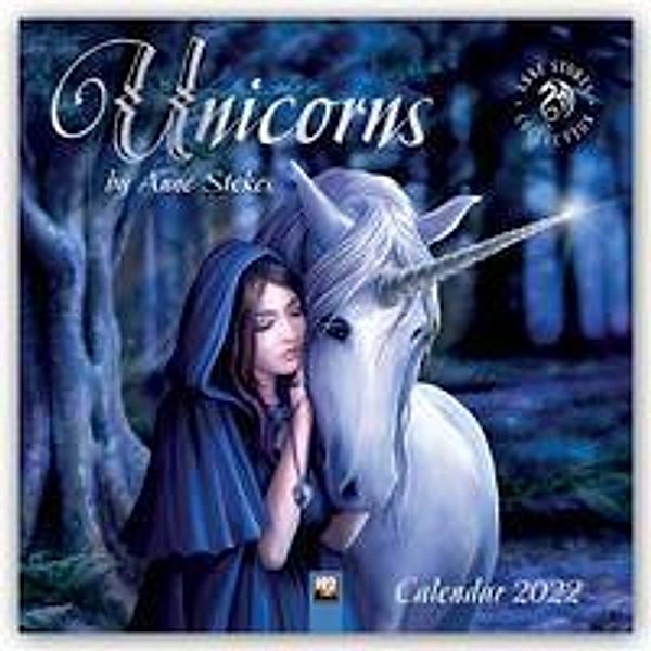 Unicorns by Anne Stokes - Einhörner von Anne Stokes 2022, Flame Tree Publishing